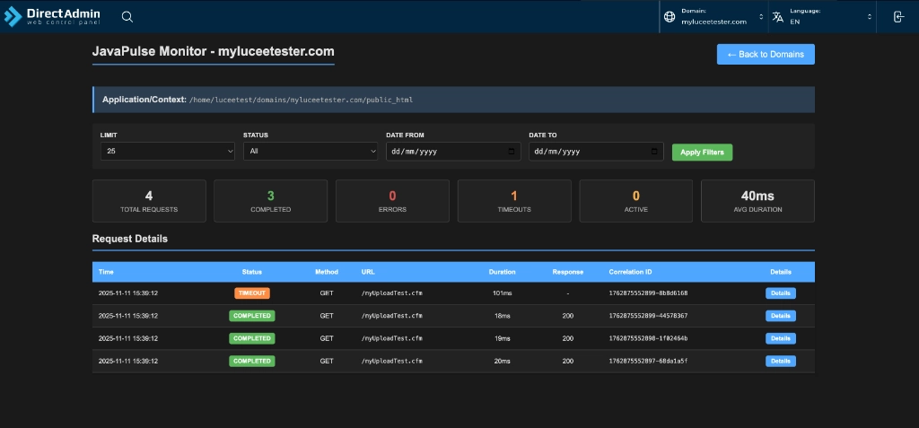 CFManager Lucee edition